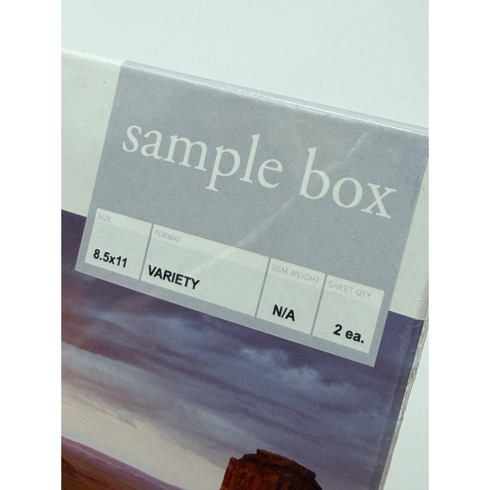 Moab General Sampler Fine Art Photographic Photo Paper 8.5x11 26 Sheets Variety - Picture 5 of 6